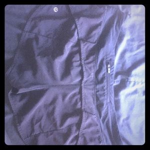 Lululemon size 12 black shorts